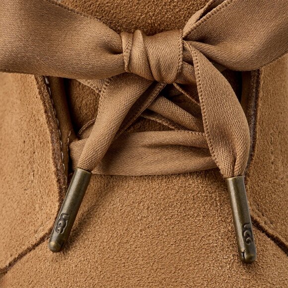 UGG Women’s Chestnut Kallen Platform Size 9 Comfortable Casual Christmas Gift - Picture 6 of 7